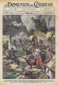 A Battle in Bohemia Between 2000 Gendarmes and a Band of Gypsies, Spreading Terror